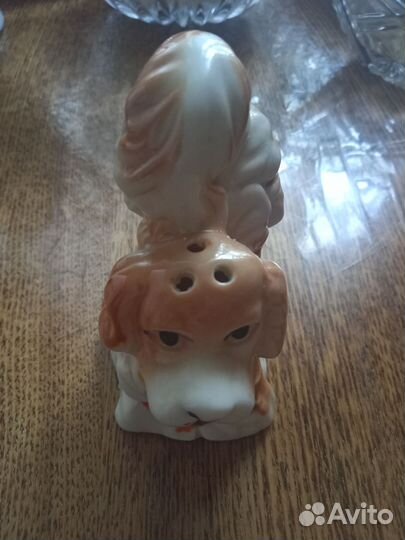 Собака керамическая