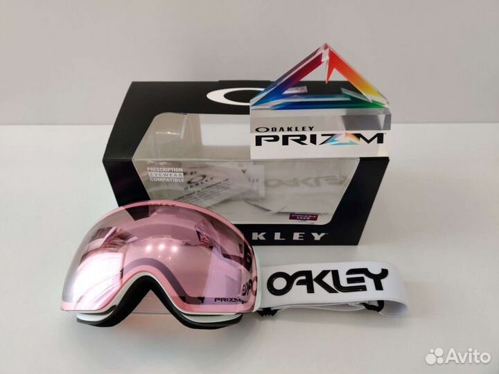 Сноуборд маска Oakley Flight Deck M XM FP HI Pink
