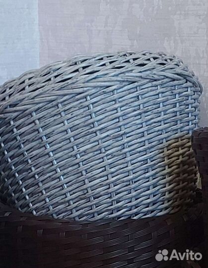 Кашпо из ротанга