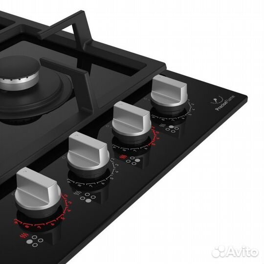 Встраиваемая варочная панель газовая grundig gigl 6254150 черный