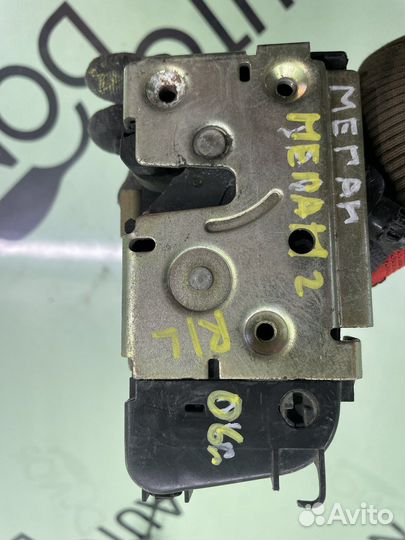 Замок двери задний левый renault megane 2