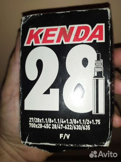 Камера велосипедная 28