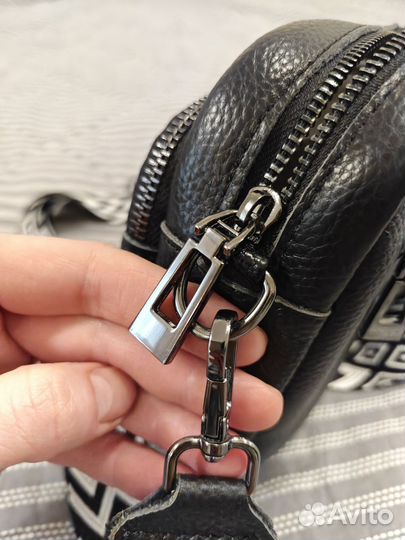Сумка кросс боди натуральная кожа