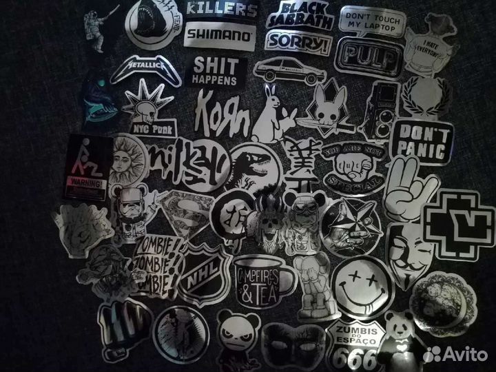 Стикеры, наклейки