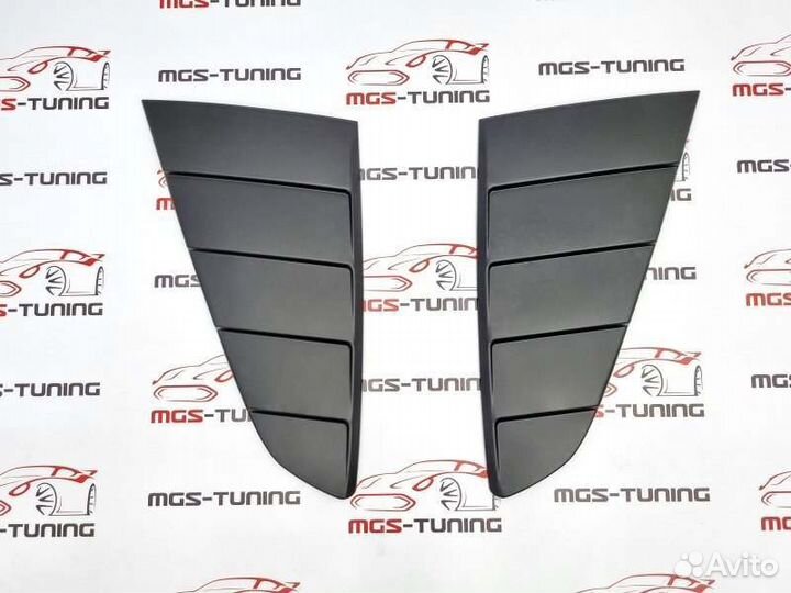 Жабры на задние форточки Ford Mustang PFT 2014+