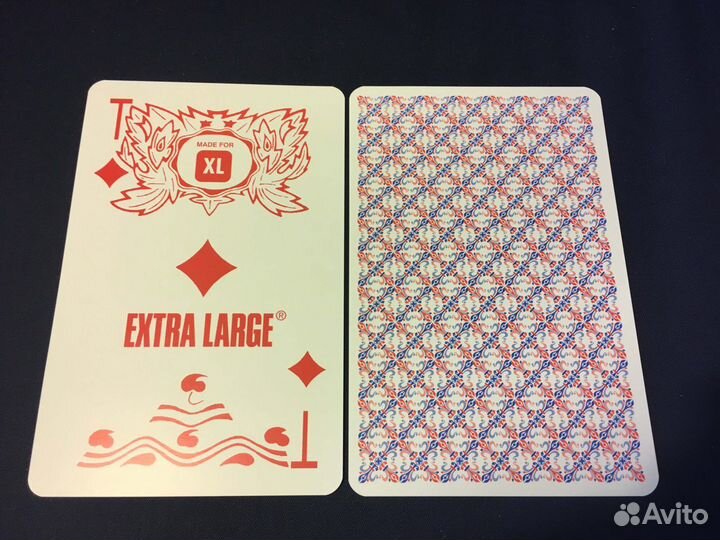 Карты игральные подарочные XL
