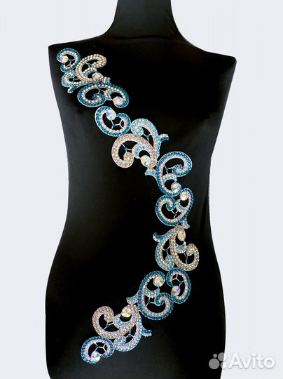 Комплект кружевных аппликаций