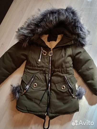 Куртка-парка детская, зимняя