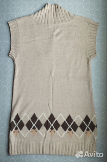 Вязанный жилет женский