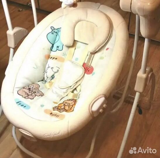 Детские качели-шезлонг