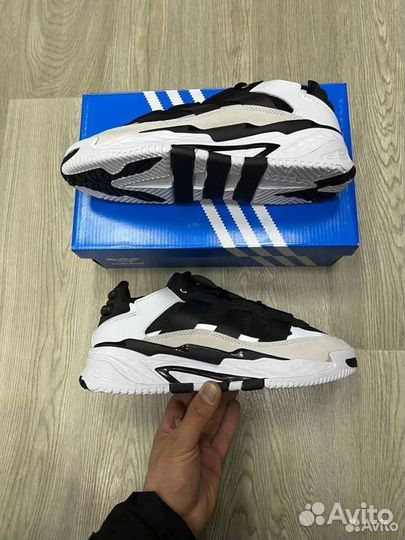 Кроссовки Adidas Niteball Black White