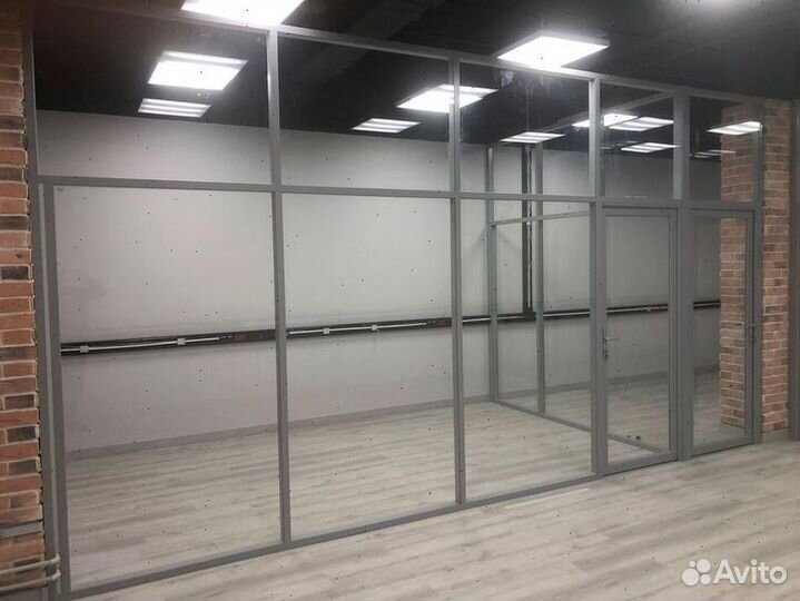 Стеклянные перегородки