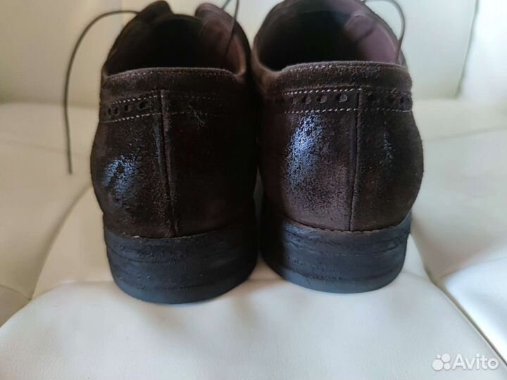 Туфли замшевые 