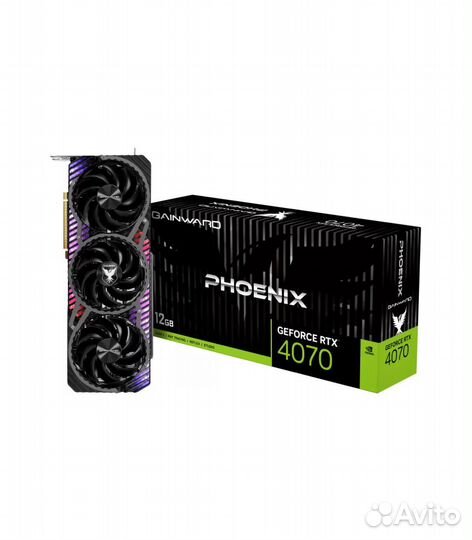 Видеокарта Gainward GeForce RTX 4070 Phoenix, 12 Г