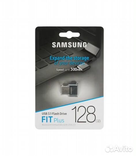 128 гб Флеш-накопитель Samsung Fit Plus