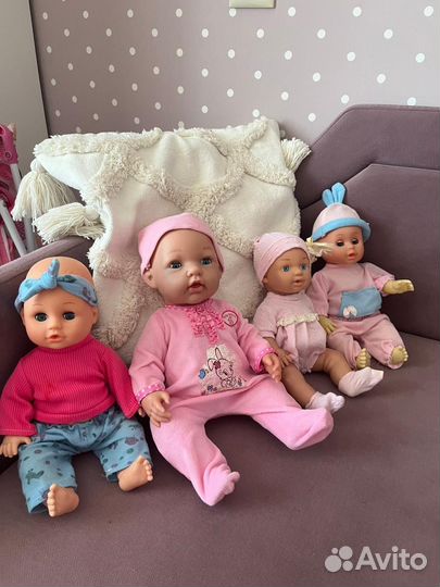 Куклы пупсы пакетом