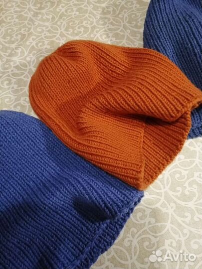 Вязаные шапки бини такори