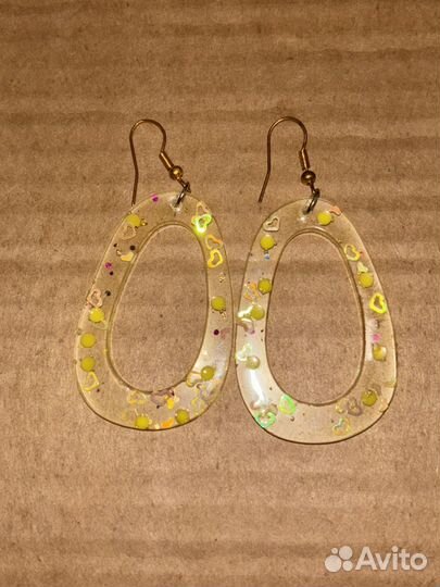 Серьги ручная работа