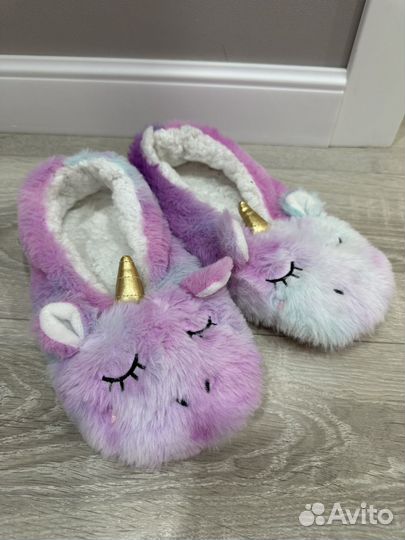 Тапочки единорожки 36рр