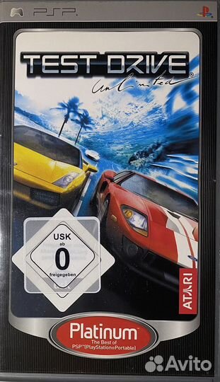Диск для PSP: Test Drive (Platinum)