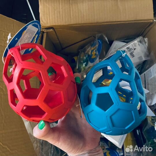 Игрушки для собак J.W., остатки, в асс