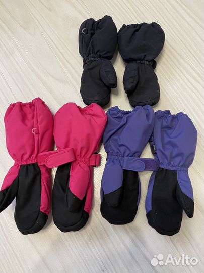 Варежки краги reima tec + новые