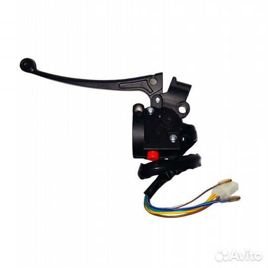 Переключатели руля в сборе с рычагами мопеда Alpha