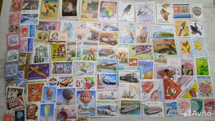 Набор марок 90 шт