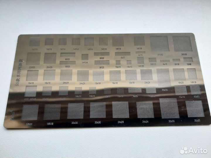 BGA трафарет