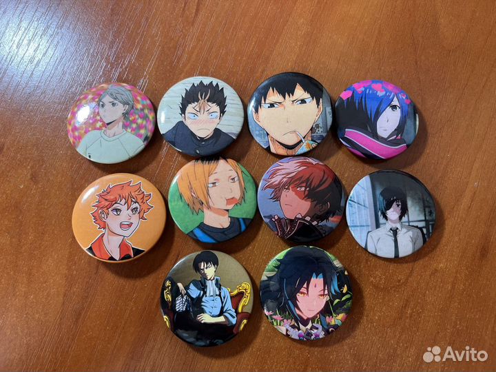 Аниме значки