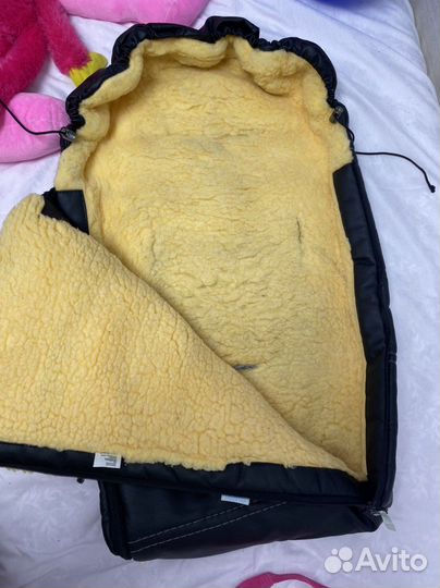 Зимний конверт в коляску до 3 лет