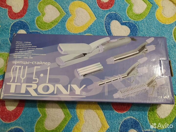 Щипцы-стайлер 5 сменных насадок