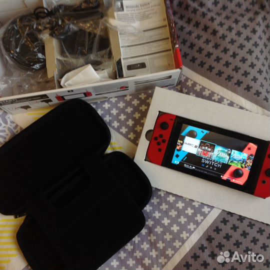 Nintendo Switch Прошитая + 270 игр