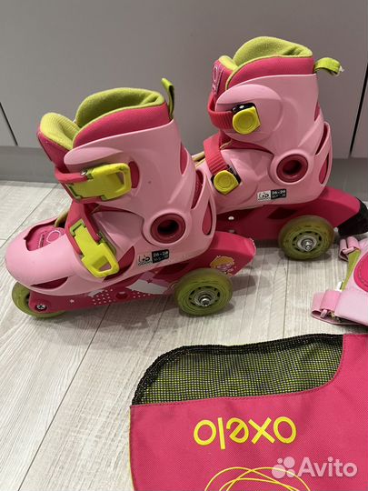 Ролики детские Oxelo 26-28размер