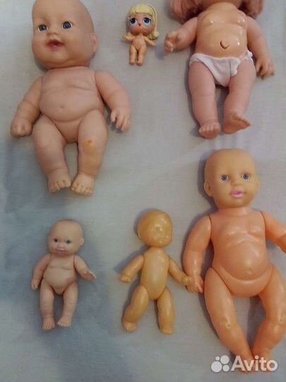 Игрушки Куклы Пупсы.Голыши из СССР