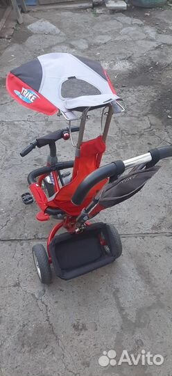 Детский трехколесный велосипед бу