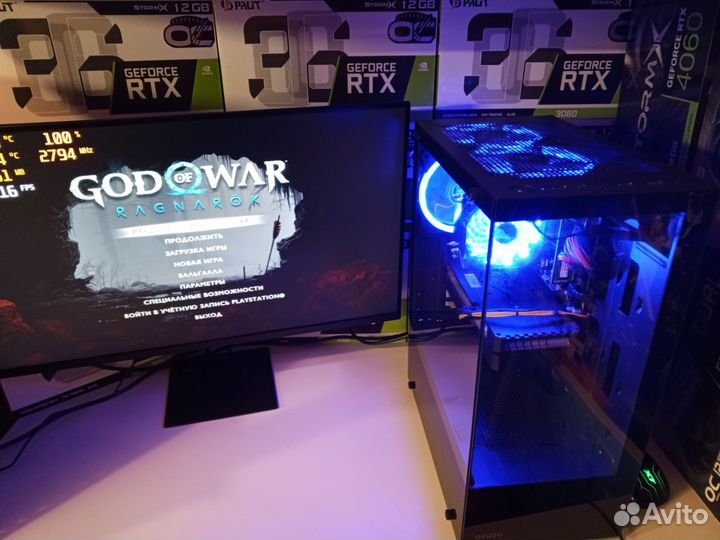 Игровой компьютер RTX3060, Intel 24 core