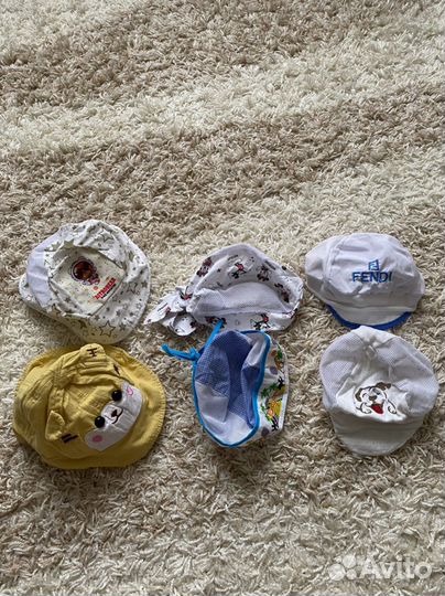 Кепка панама бандана детская летняя