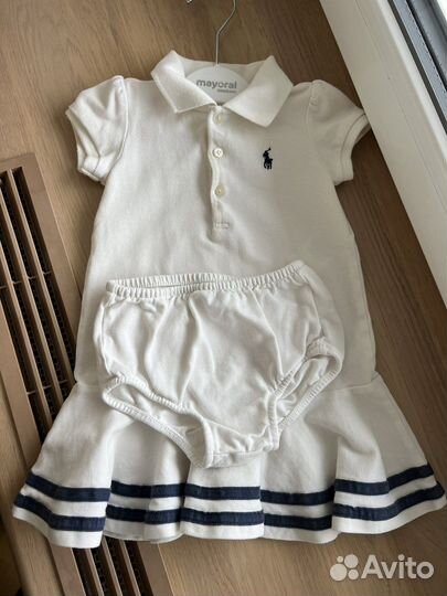 Платье ralf Lauren 18 месяцев
