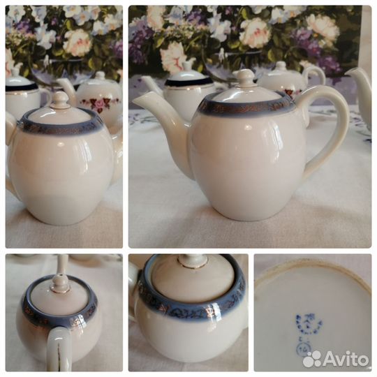 Заварочные чайники. Фарфор