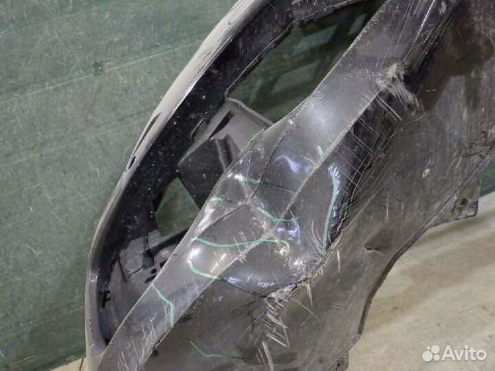 1183641 audi A6 Quattro облицовка бампера переднего 2014