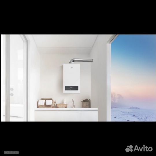 КотёлГазовый котел Midea neman MGB-24-2F