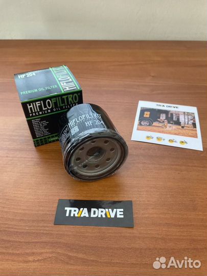Фильтр масляный HF204 Arctic, kawasaki, yamaha