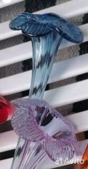 СССР /Цветы цветное стекло