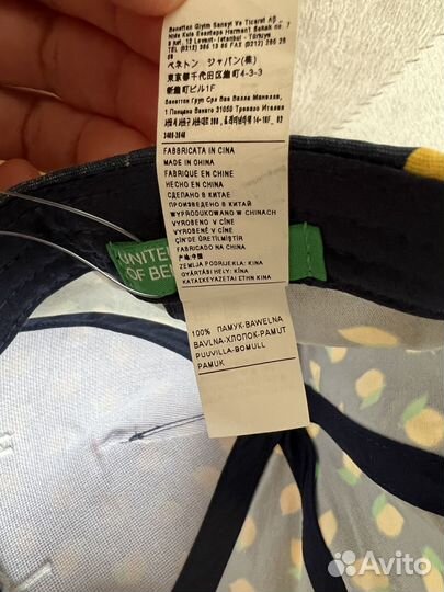 Кепка детская United Colors of Benetton (новая)