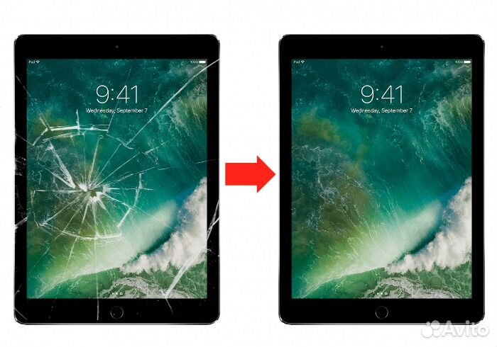 Стекло дисплея для iPad Pro 9,7