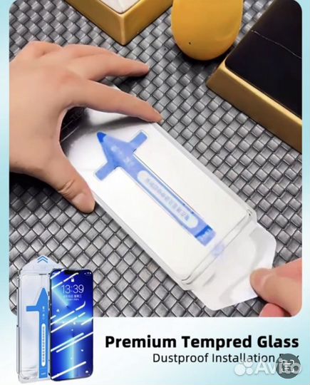 Защитное стекло на iPhone 12,13, 14 Pro, Pro Max