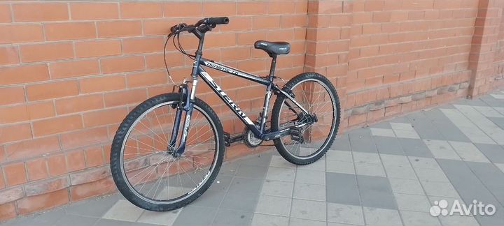 Велосипед горный сел поехал