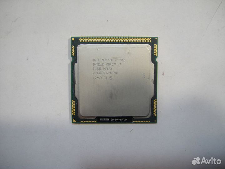 Процессор I7-870