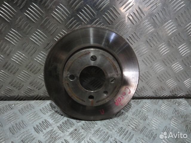 Диск тормозной Amulet A15 (03) пер б\у (арт. A113501075)